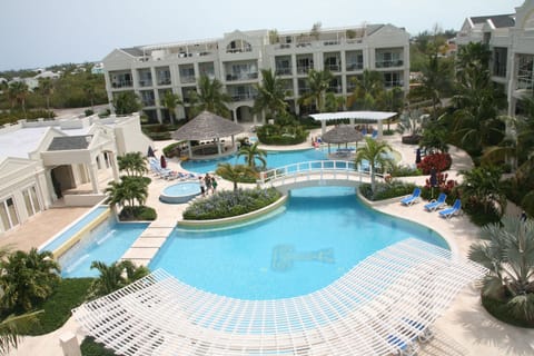 Pool and resort grounds