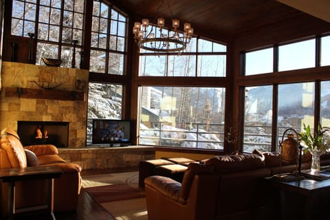 Living Room with The Endless Views of Vail, and The Rocky Mountains