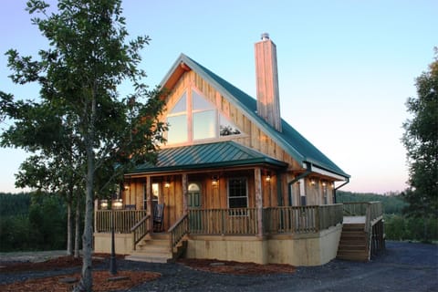 Sunset Cabin from front entrance