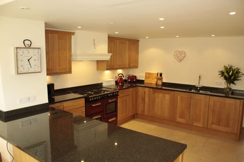 Modern kitchen with granite worktops