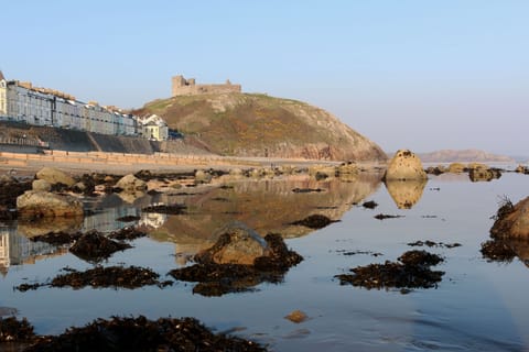 Criccieth Castle with view of 1 of the beaches