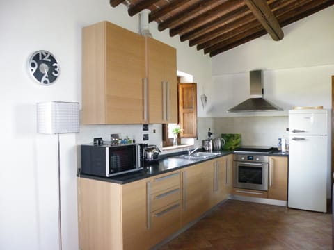 Kitchen with Italian granite work tops
