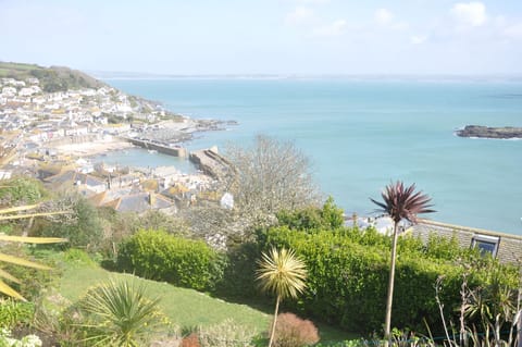 Mousehole and Mounts Bay, an easy walk along bridleways from the cottage