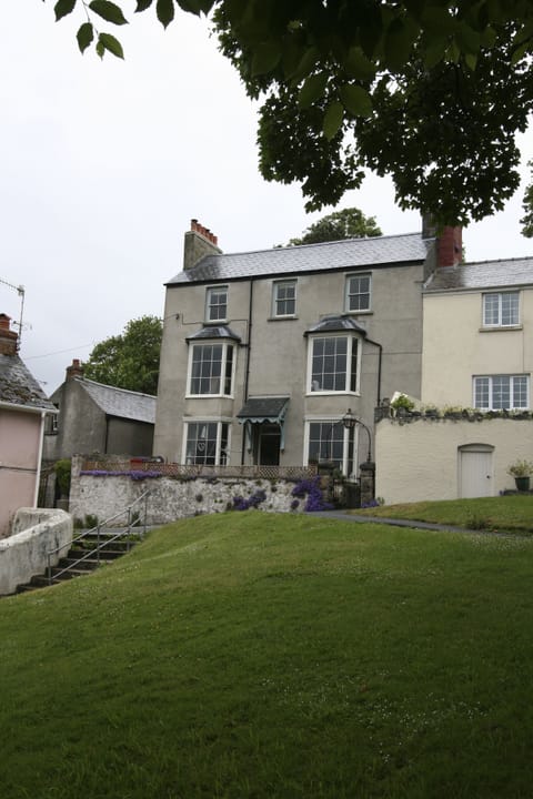 Rock Villa viewed from village green