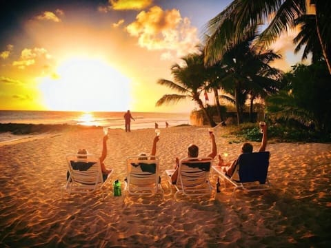 Beach nearby, beach towels