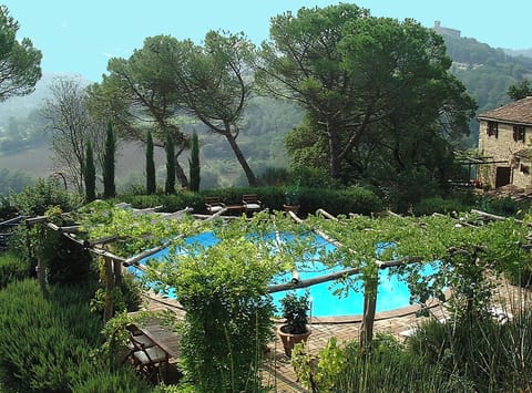from pool to casa