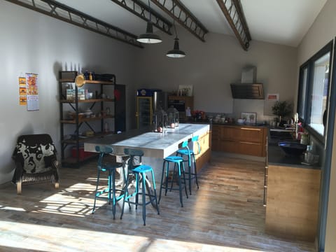 Industrial-style kitchen