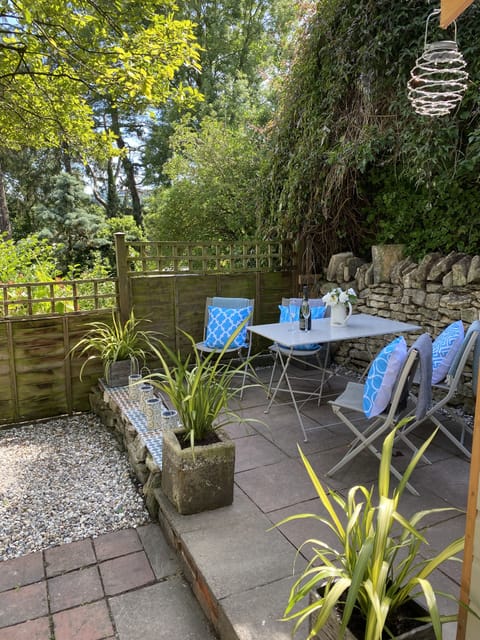 patio dining and sundowners