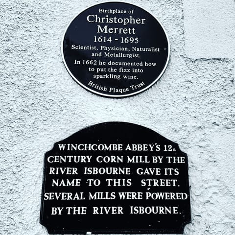 Winchcombe .. the original home of Champagne!!!?