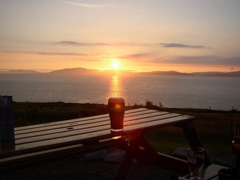 A Guinness on the Patio