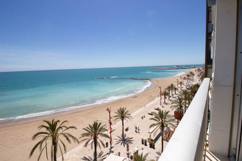 On the beach