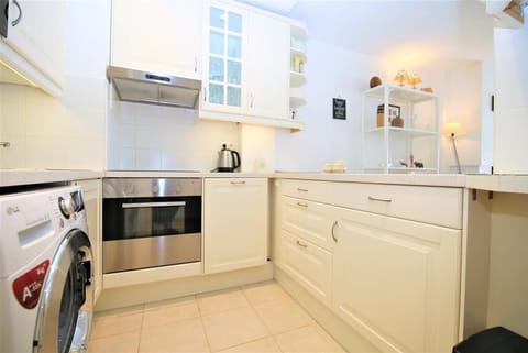 Kitchen is fully equipped with all the appliances