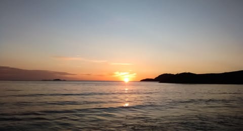 Sunset at Whitesands Bay