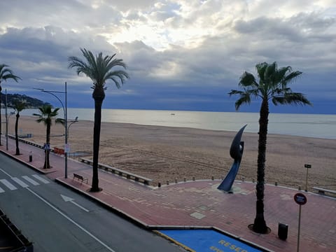 On the beach