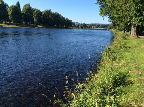 View down river to cathedral