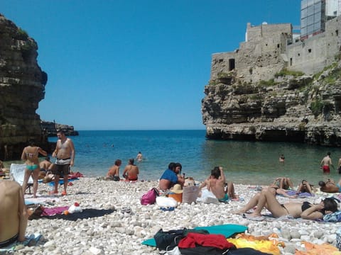 On the beach