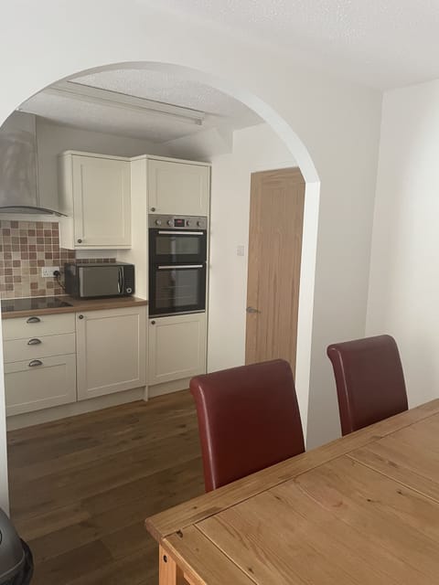 Kitchen with dining room