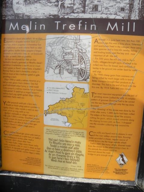 The old mill at Trefin