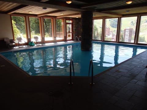 Indoor pool, a heated pool