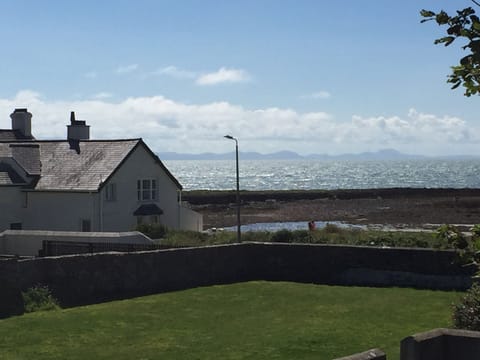 sea view from first floor
