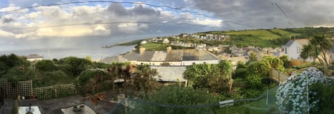Panoramic view from our new balcony