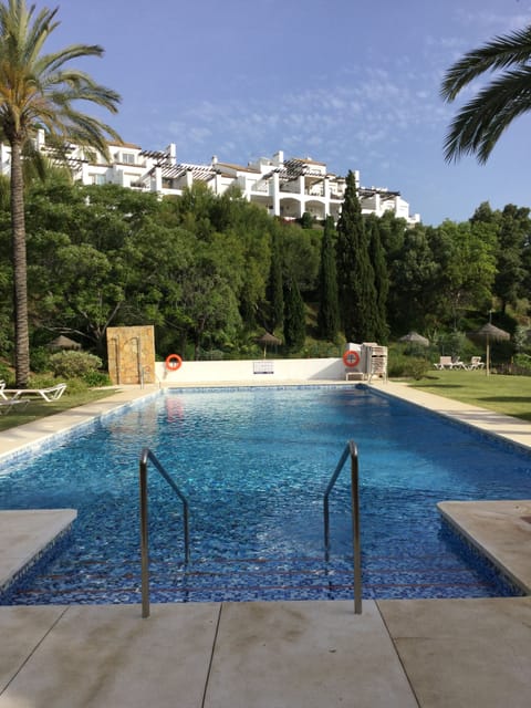 The communal gated pool