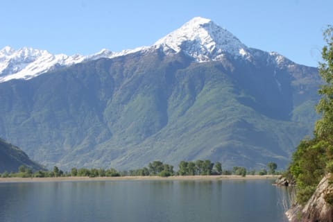 The view from the private lake access