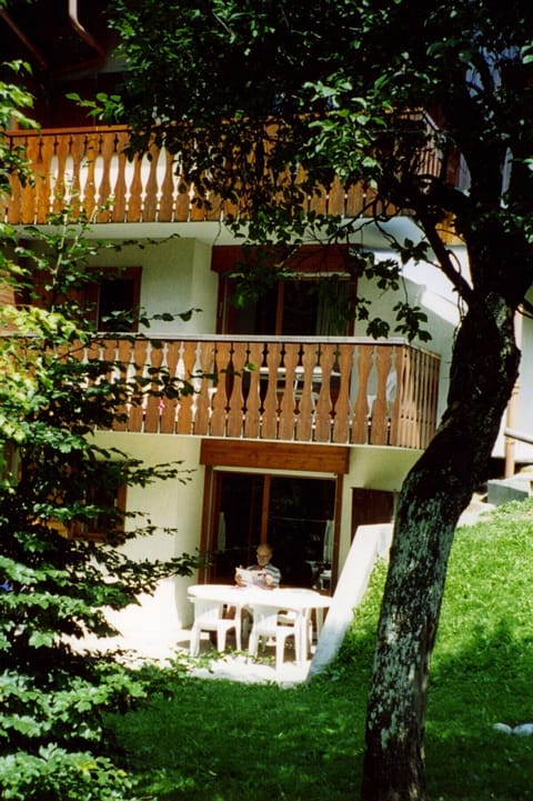 View of patio from garden
