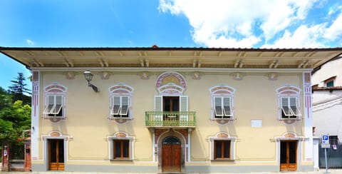 The Liberty-period facade