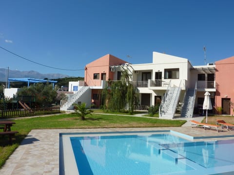 White apartment on 1st floor 