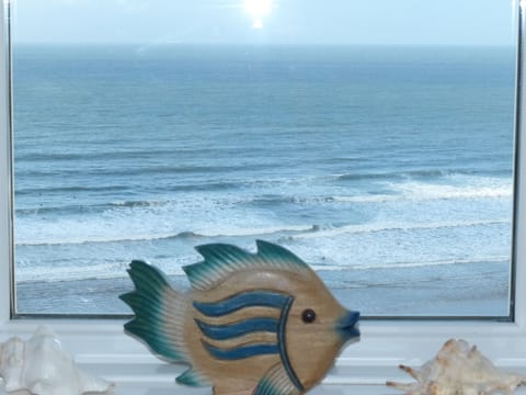 Sea View from Apartment Window