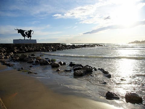 Beach nearby