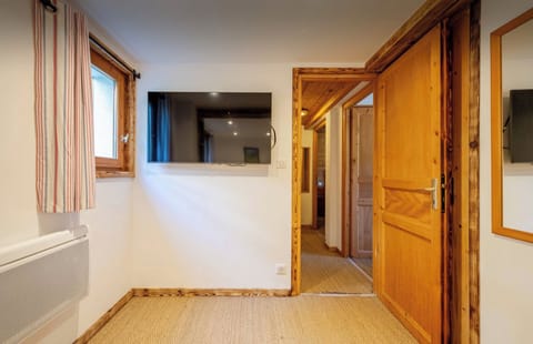 Family bedroom- 1 double and 1 bunk bed. With digital smart TV