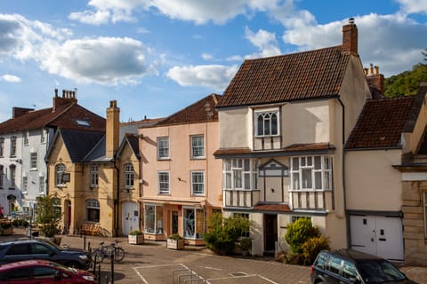 Old Angel in Axbridge's Medieval Square.