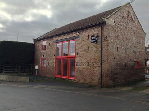 The Red Barn front view.