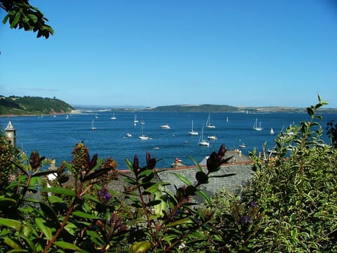 View of Plymouth Sound from the chalet