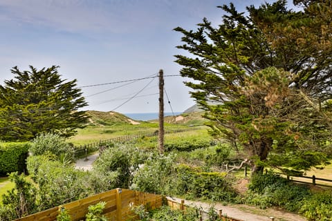 View from bedroom 1 roof window