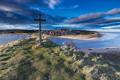 Alnmouth from Church Hill