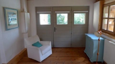 Playroom doors out into garden.