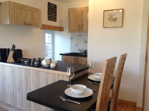 Kitchen with dining area