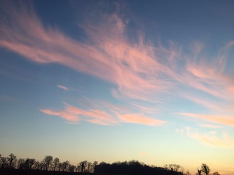 One of the amazing sunsets