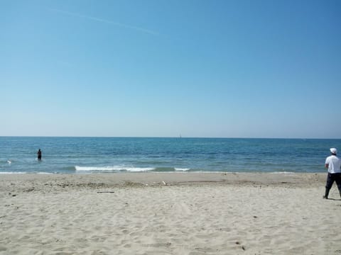 Beach nearby, beach towels