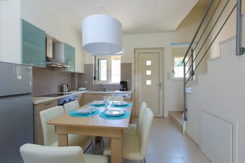 Stairs from the ground floor lead to the bedrooms!