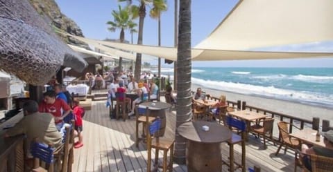Enjoy Lunch at Luna Beach Bar & Restaurant, just 50m from our apartment.