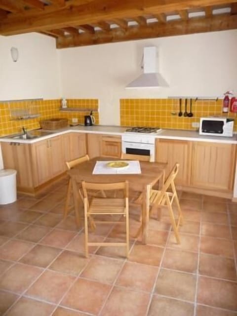 The yellow kitchen