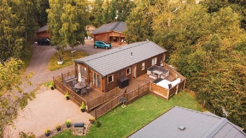 Woodys Lodge, view from above (drone footage)