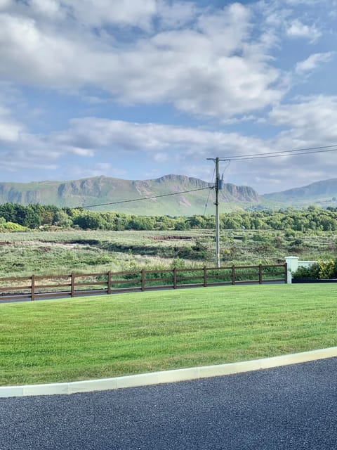 View from front of house