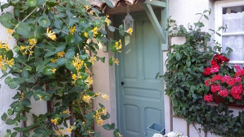 Entrance to the cottage