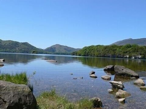 Caragh Lake just 20 minutes walk away