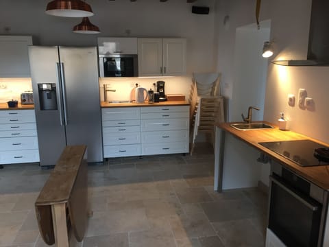 The kitchen, the second food prep area